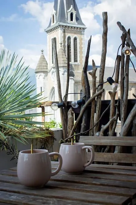 Le Coquillage - Balcon & Parking Apartment Albertville